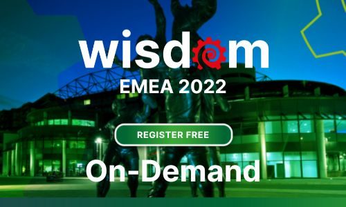 Conference Page Top Wisdom EMEA 2022 On demand